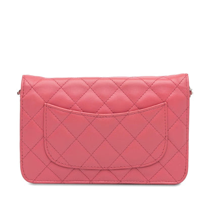 Chanel Classic Lambskin Wallet on Chain (SHG-oopfuU)
