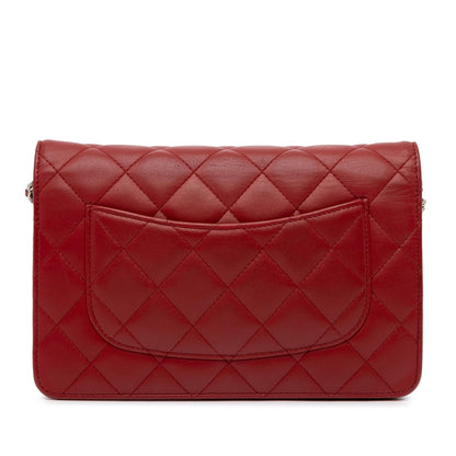 Chanel Classic Lambskin Wallet on Chain (SHG-Hw2FNV)