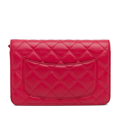 Chanel Classic Lambskin Wallet on Chain (SHG-mYutfq)