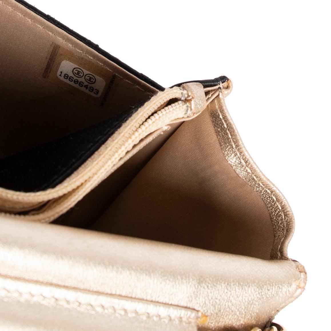 Chanel Classic Satin Wallet on Chain