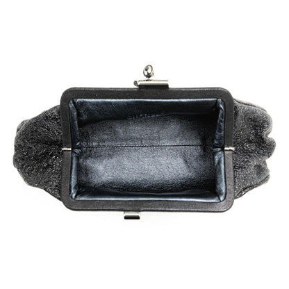 Chanel Crackled Calfskin Monte Carlo Clutch (SHG-p8q3Ae)