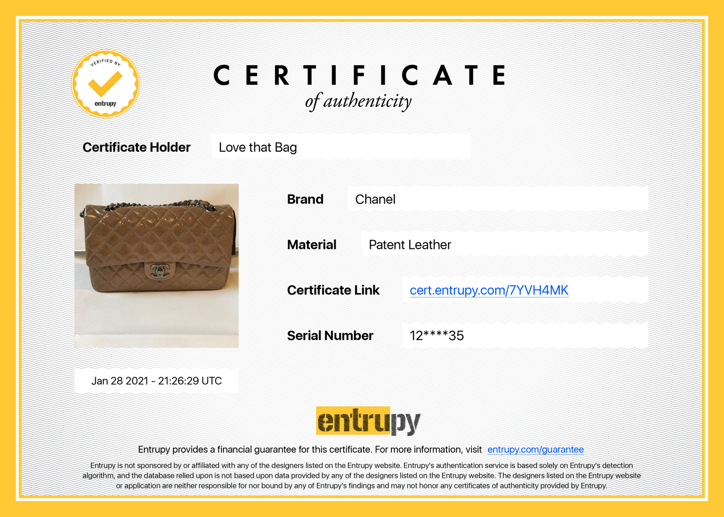 Chanel Crinkled Patent Leather Medium Classic Double Flap Bag
