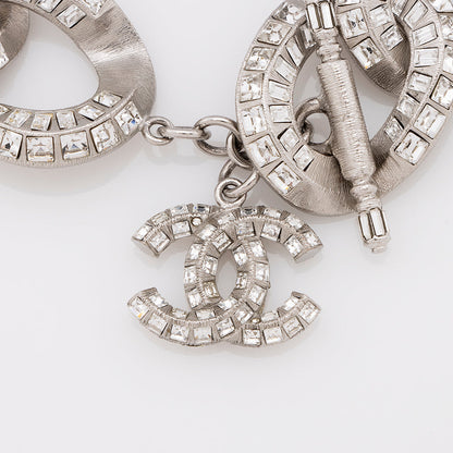Chanel Crystal CC Choker Necklace (SHF-20258)