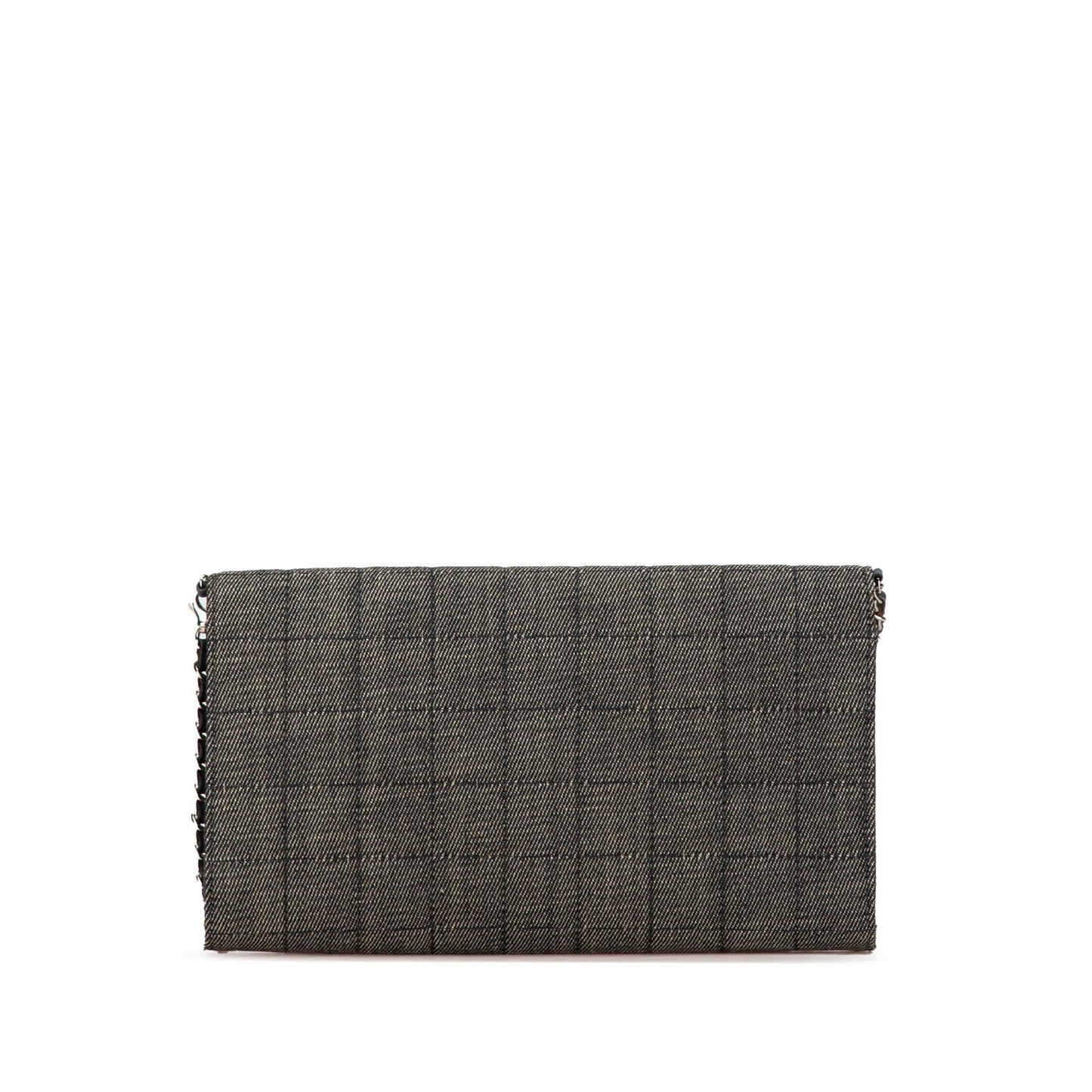 Chanel Denim Choco Bar Chain Flap (SHG-rispJa)