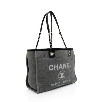 Chanel Denim Deauville Small Tote
