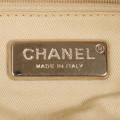 Chanel Denim Luxe Ligne Bowler Bag