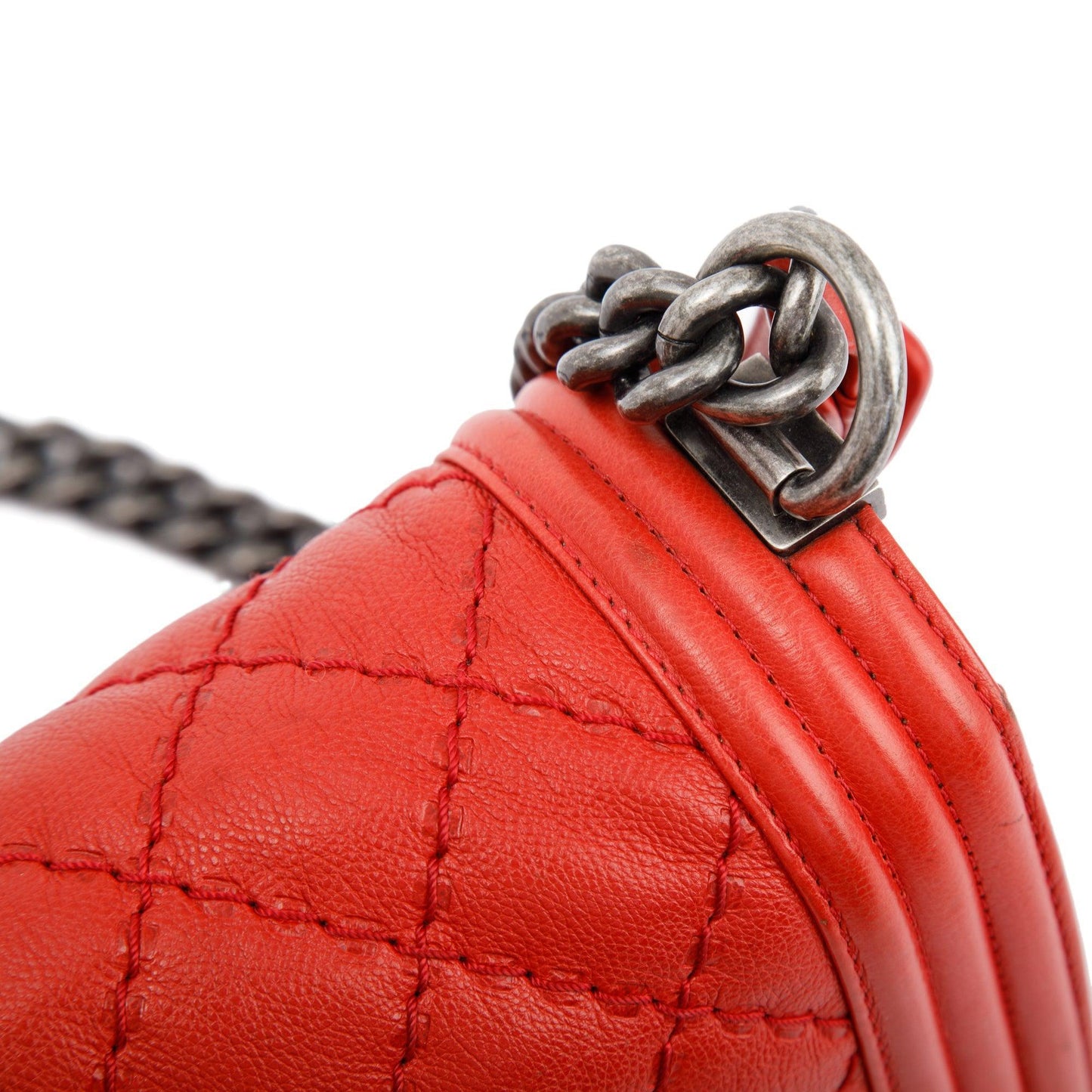 Chanel Double Stitch Medium Boy Bag