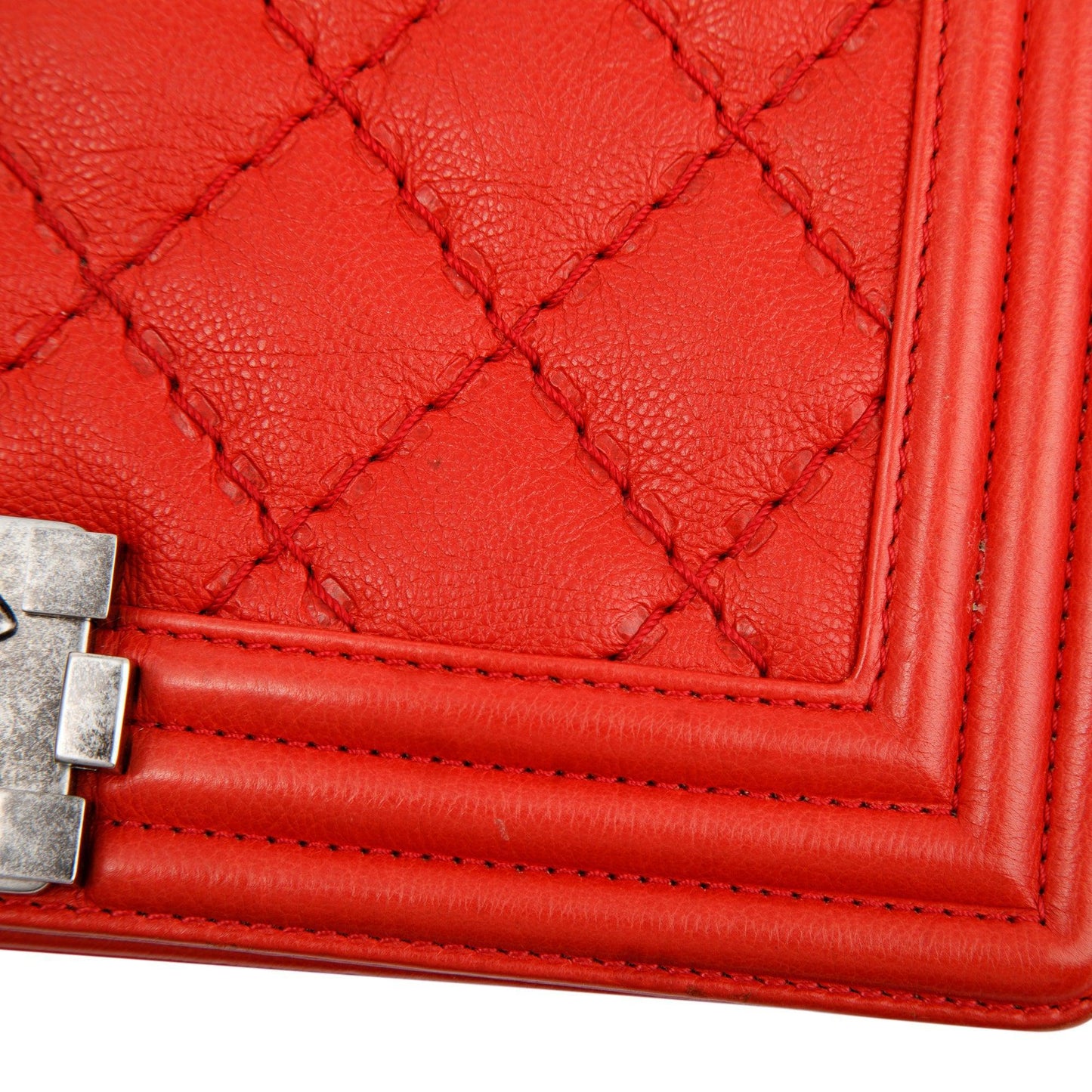 Chanel Double Stitch Medium Boy Bag