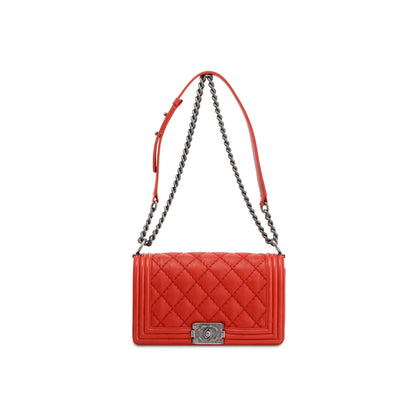Chanel Double Stitch Medium Boy Bag