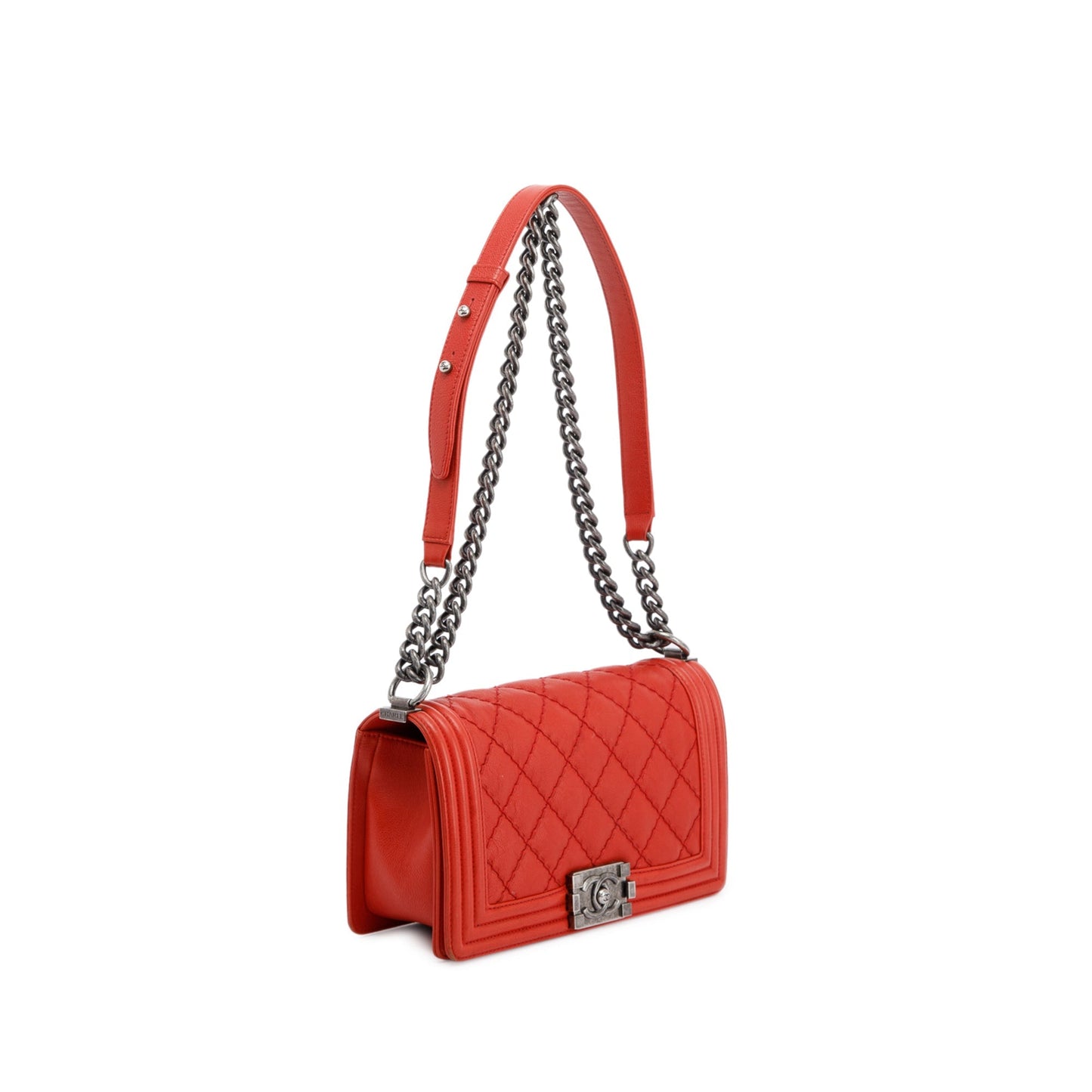 Chanel Double Stitch Medium Boy Bag