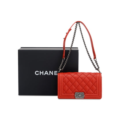 Chanel Double Stitch Medium Boy Bag