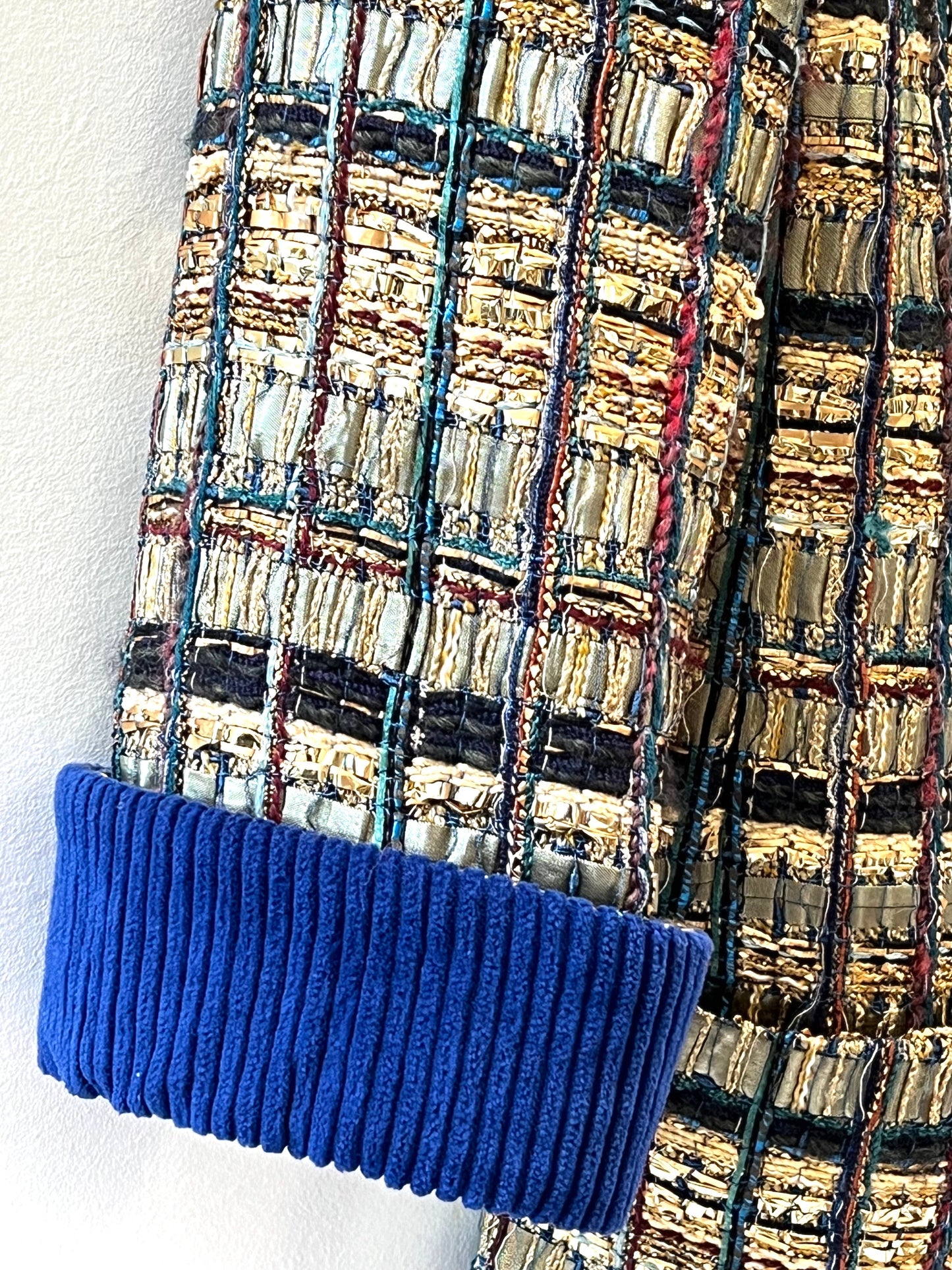 CHANEL EGYPT COLLECTION GOLD RUNWAY TWEED JACKET