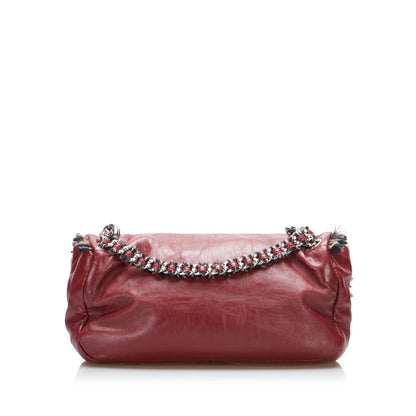 Chanel Funny Tweed Flap Shoulder Bag (SHG-exYowG)