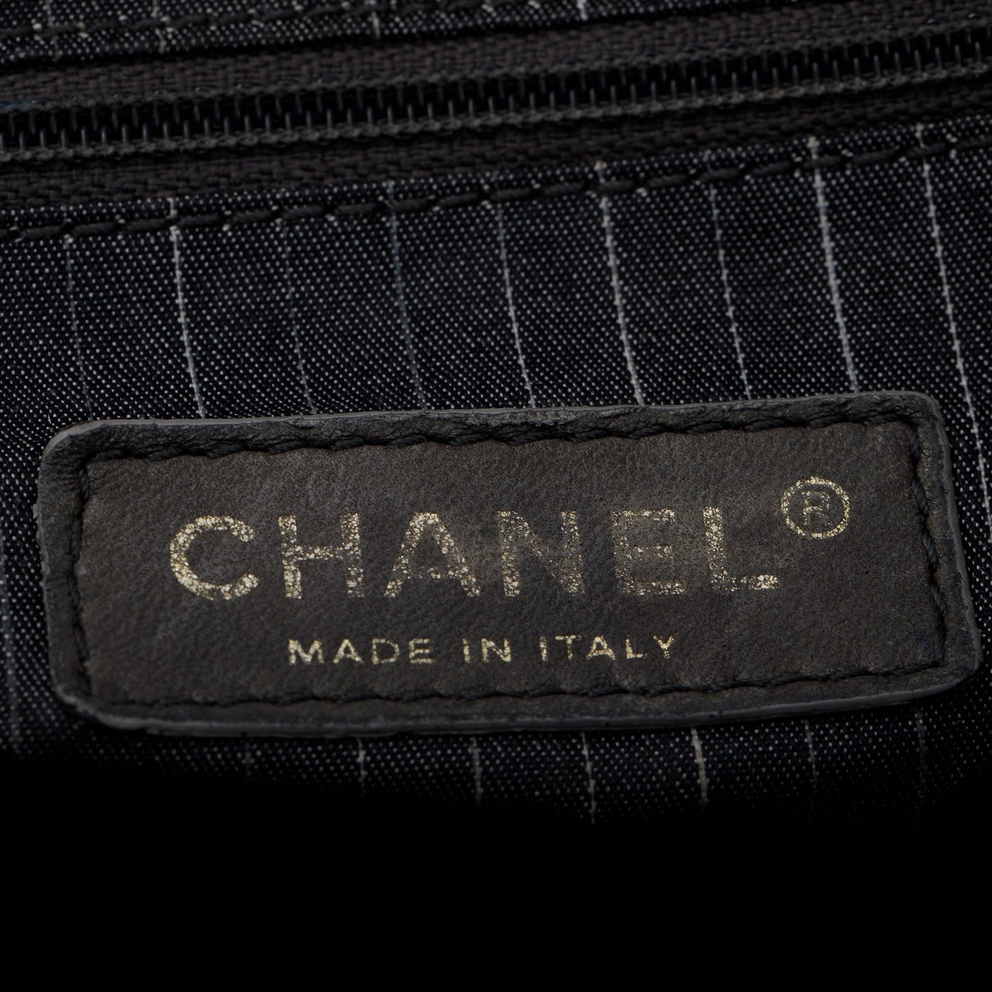 Chanel Glazed Calfskin Leather Portobello Tote