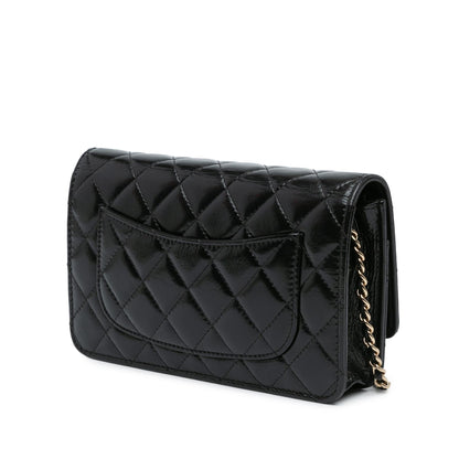 Chanel Glazed Calfskin Pearl Charms Wallet On Chain (SHG-slyTlx)