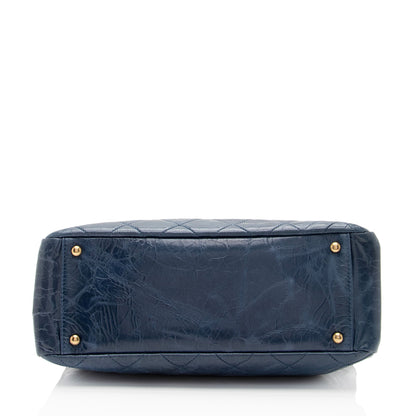 Chanel Glazed Calfskin Reissue Small Tote (SHF-NdQ2KU)