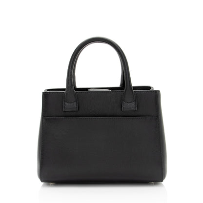 Chanel Grained Calfskin Executive Mini Shopper Tote (SHF-sRxeUb)