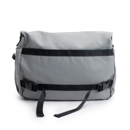 Chanel Grey & Black Nylon Interlocking CC Logo Sport Ligne Messenger Bag