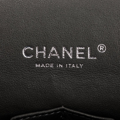 Chanel Grey Quilted Caviar Leather Classic Maxi Double Flap Bag