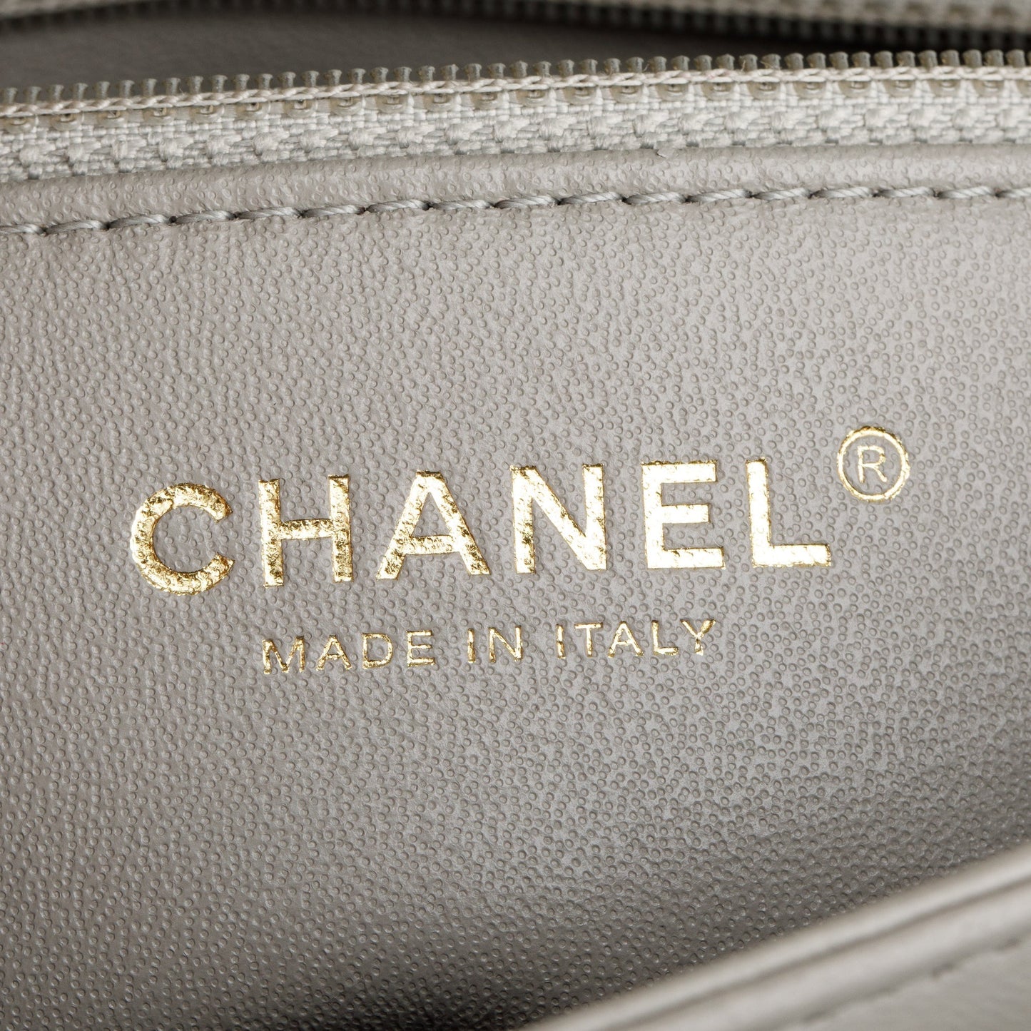 Chanel Grey Quilted Lambskin Trendy CC Medium Top Handle Flap Bag