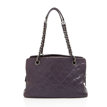 Chanel Iridescent Caviar Chic Shopping Tote