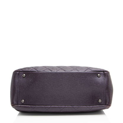 Chanel Iridescent Caviar Chic Shopping Tote