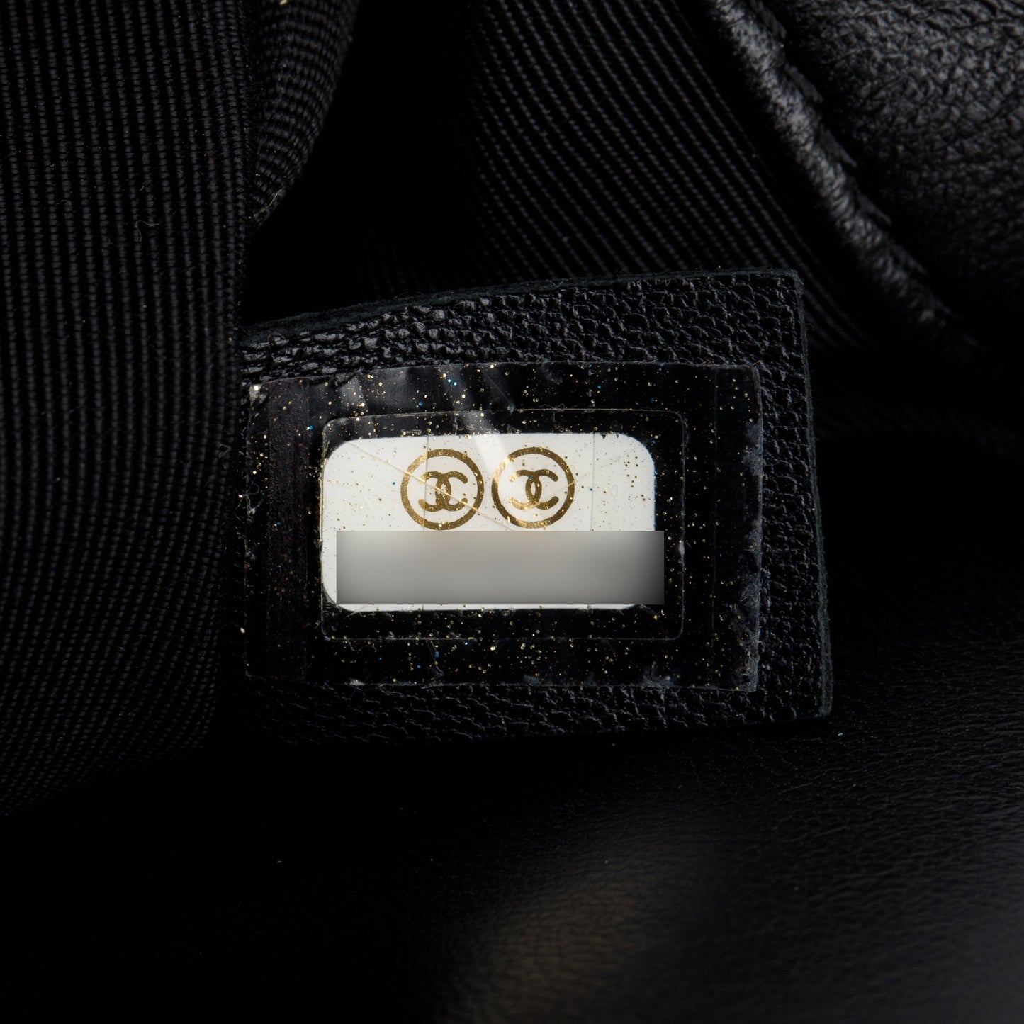 Chanel Iridescent Metal Black Lambskin Leather LED Medium Boy Bag