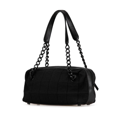 Chanel Jersey Chocolate Bar Bowler Bag (SHG-ckSb0Y)