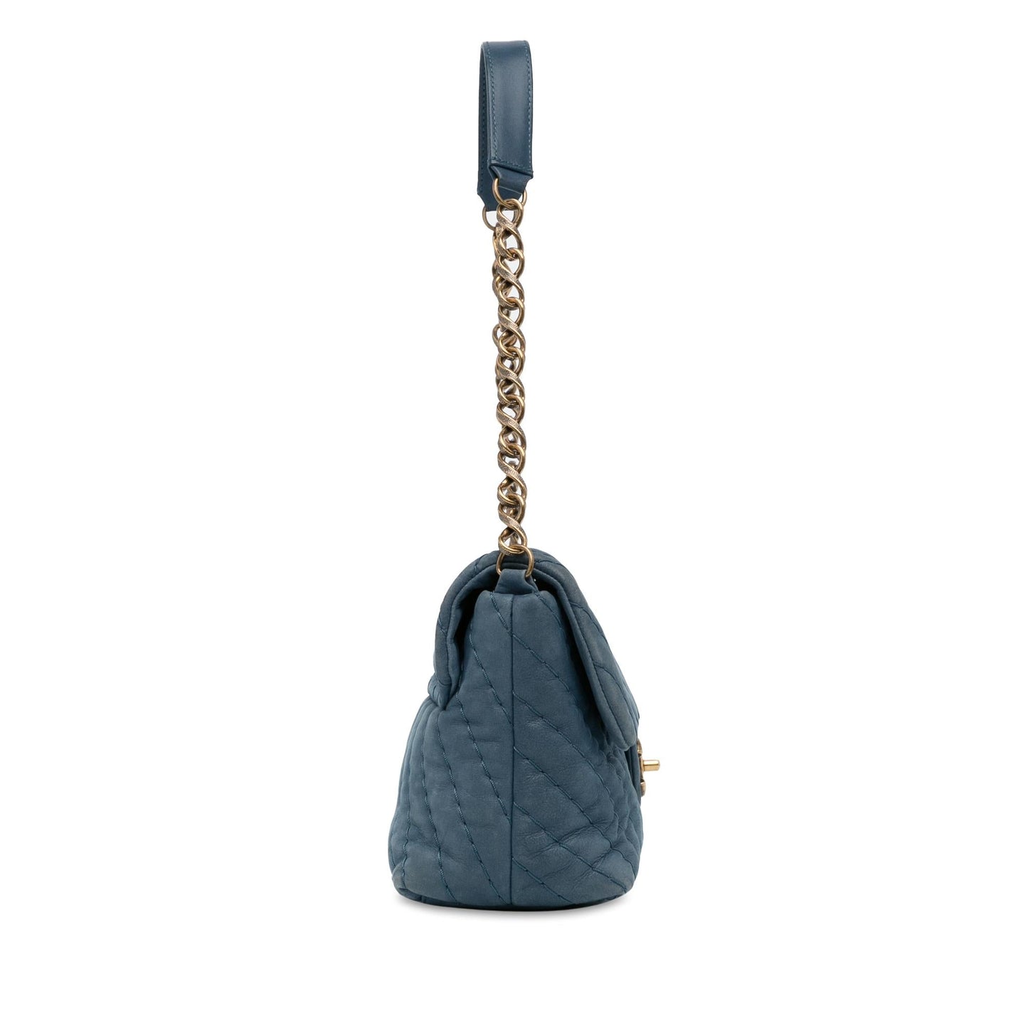 Chanel Jumbo Chevron Iridescent Surpique Flap (SHG-w8I8Ii)
