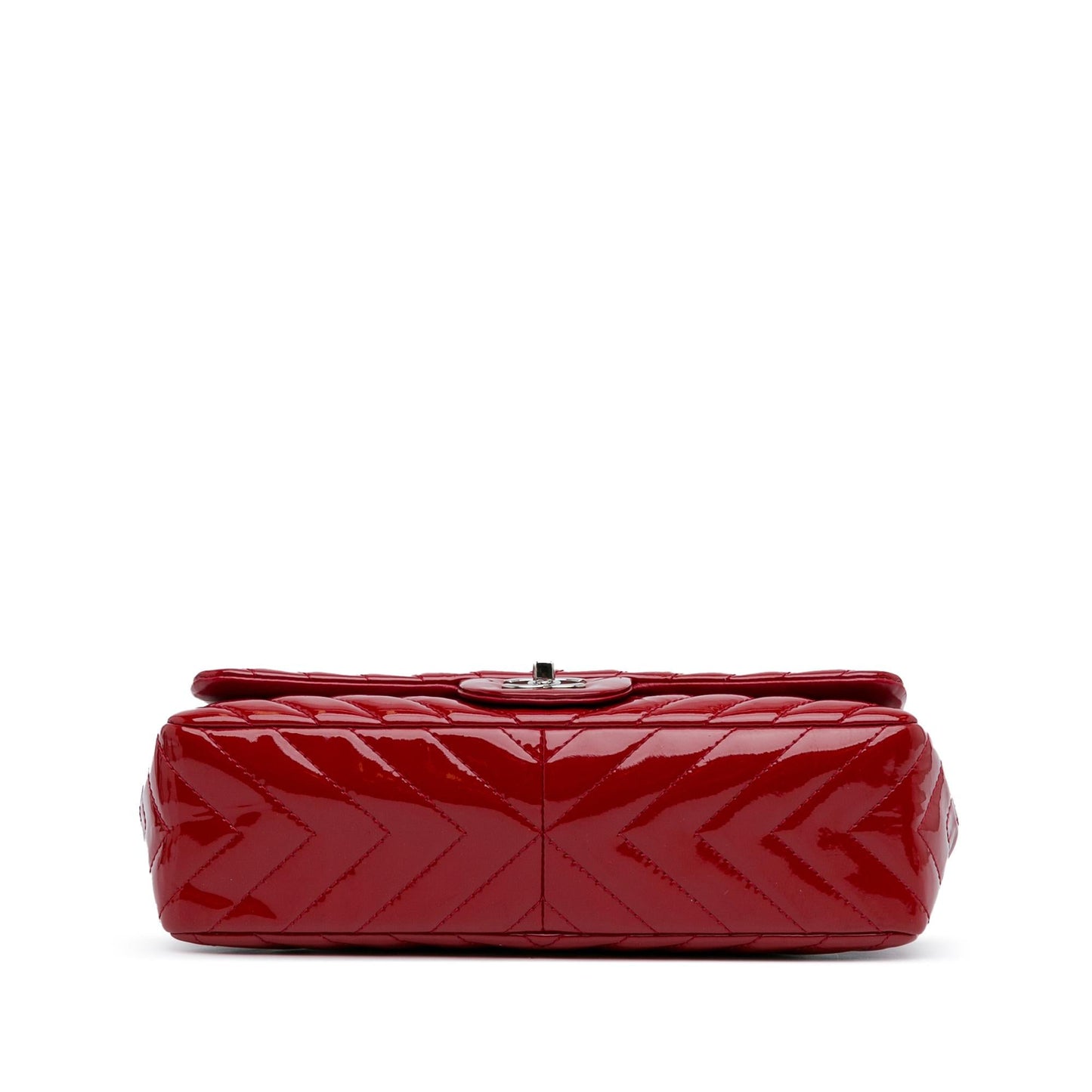 Chanel Jumbo Chevron Patent Single Flap (SHG-q2Z09k)