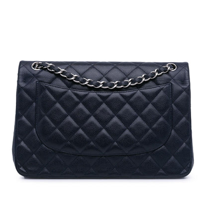 Chanel Jumbo Classic Caviar Double Flap (SHG-hrCED5)