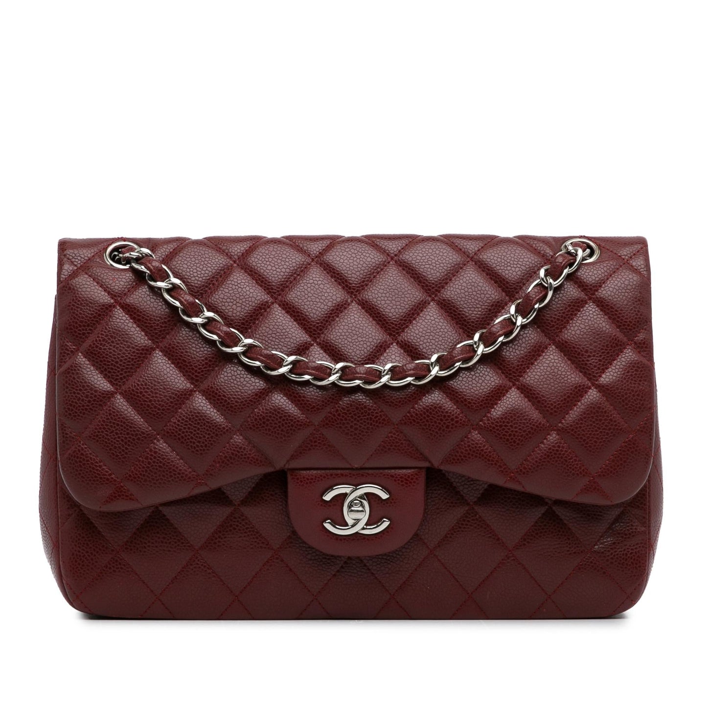 Chanel Jumbo Classic Caviar Double Flap (SHG-KjVUlS)