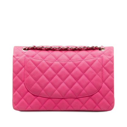 Chanel Jumbo Classic Caviar Double Flap (SHG-AaClhK)