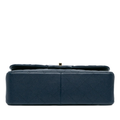 Chanel Jumbo Classic Caviar Double Flap (SHG-Ar5FRd)