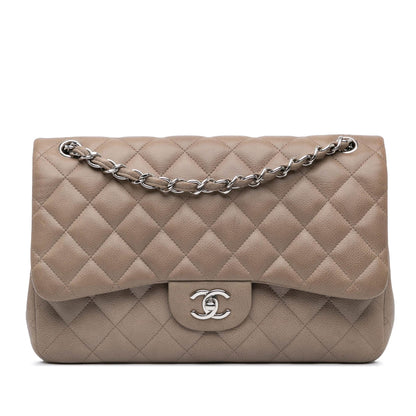 Chanel Jumbo Classic Caviar Double Flap