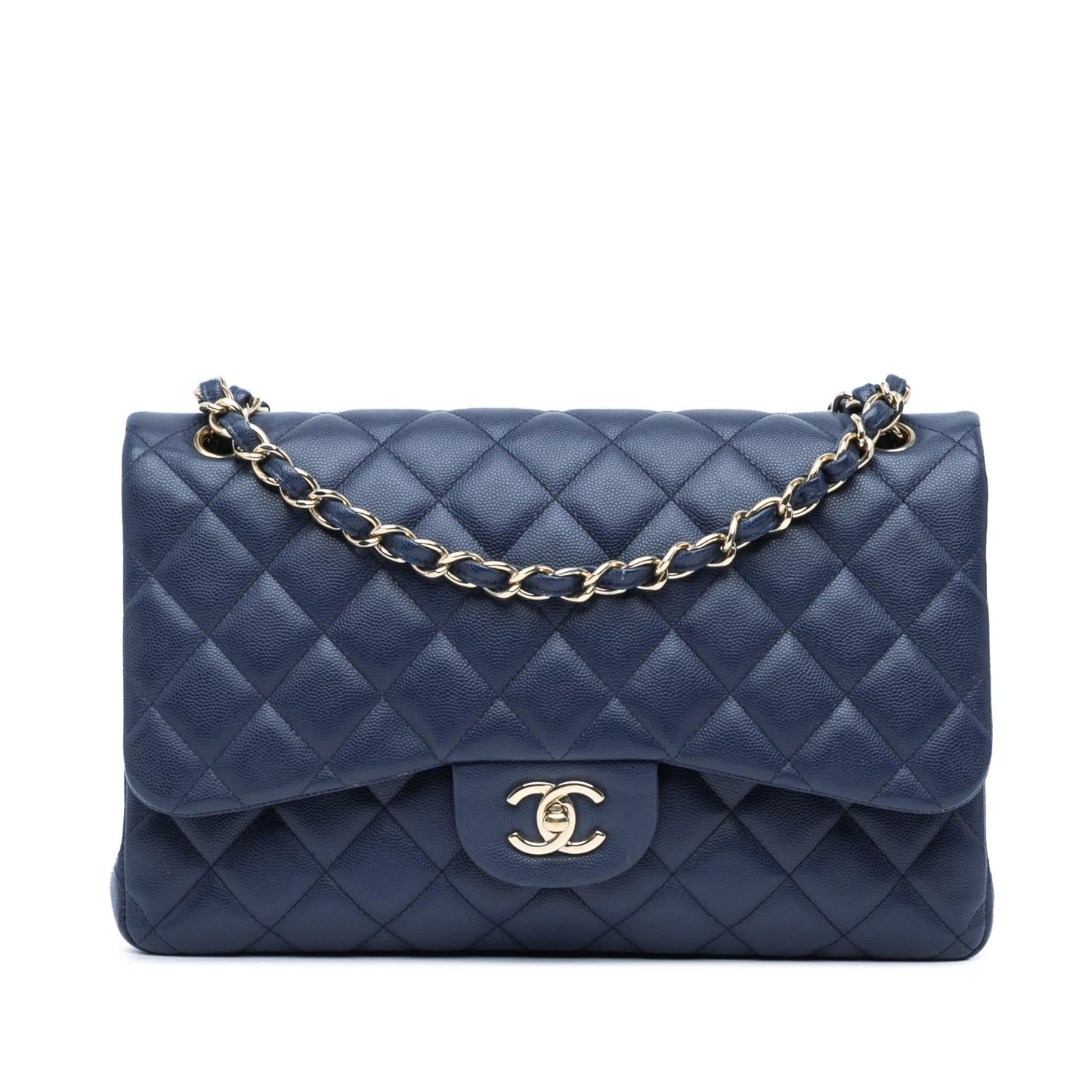 Chanel Jumbo Classic Caviar Double Flap