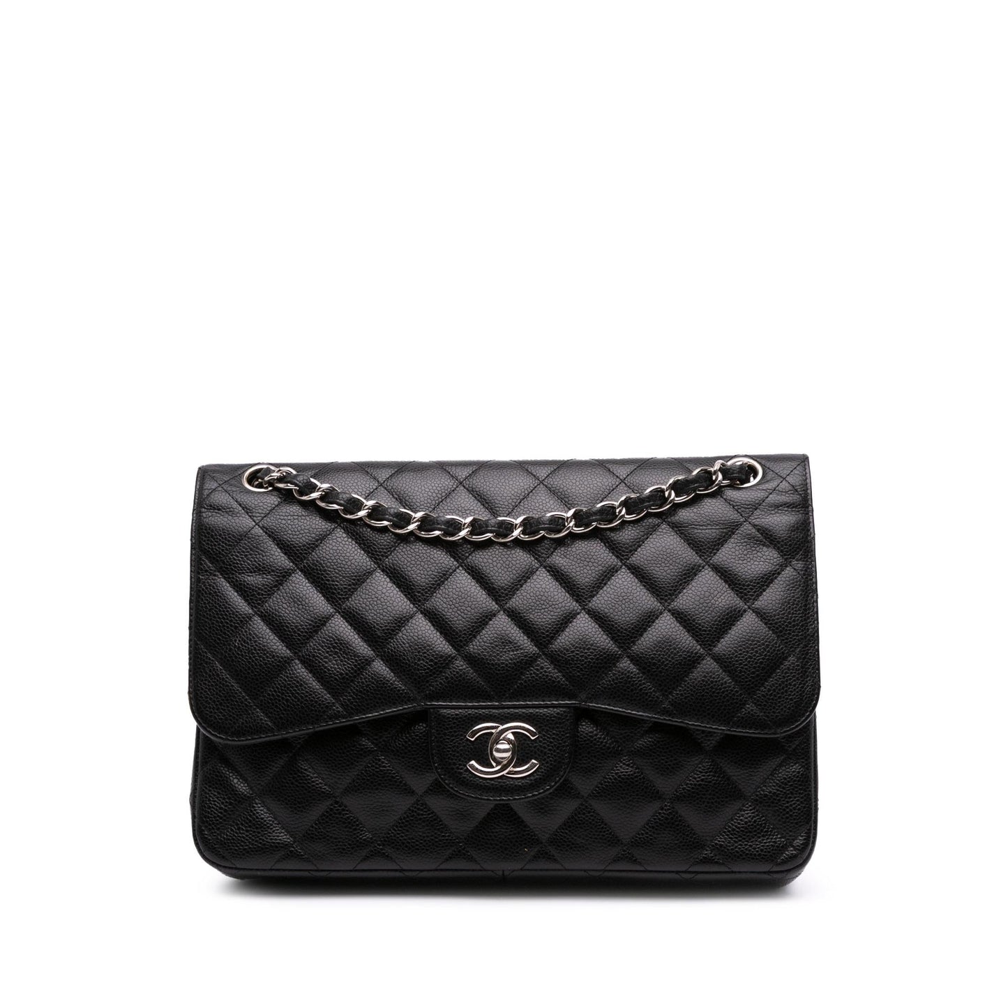 Chanel Jumbo Classic Caviar Double Flap