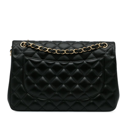 Chanel Jumbo Classic Lambskin Double Flap (SHG-j2TOdY)