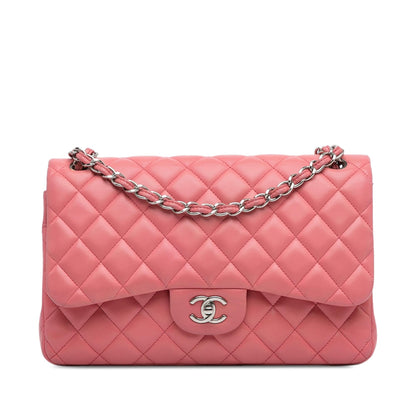 Chanel Jumbo Classic Lambskin Double Flap (SHG-xG6IfV)