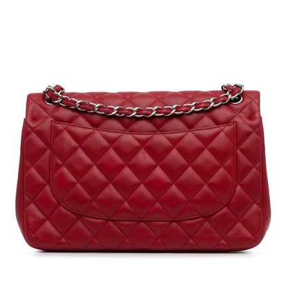 Chanel Jumbo Classic Lambskin Double Flap (SHG-EMzWHY)