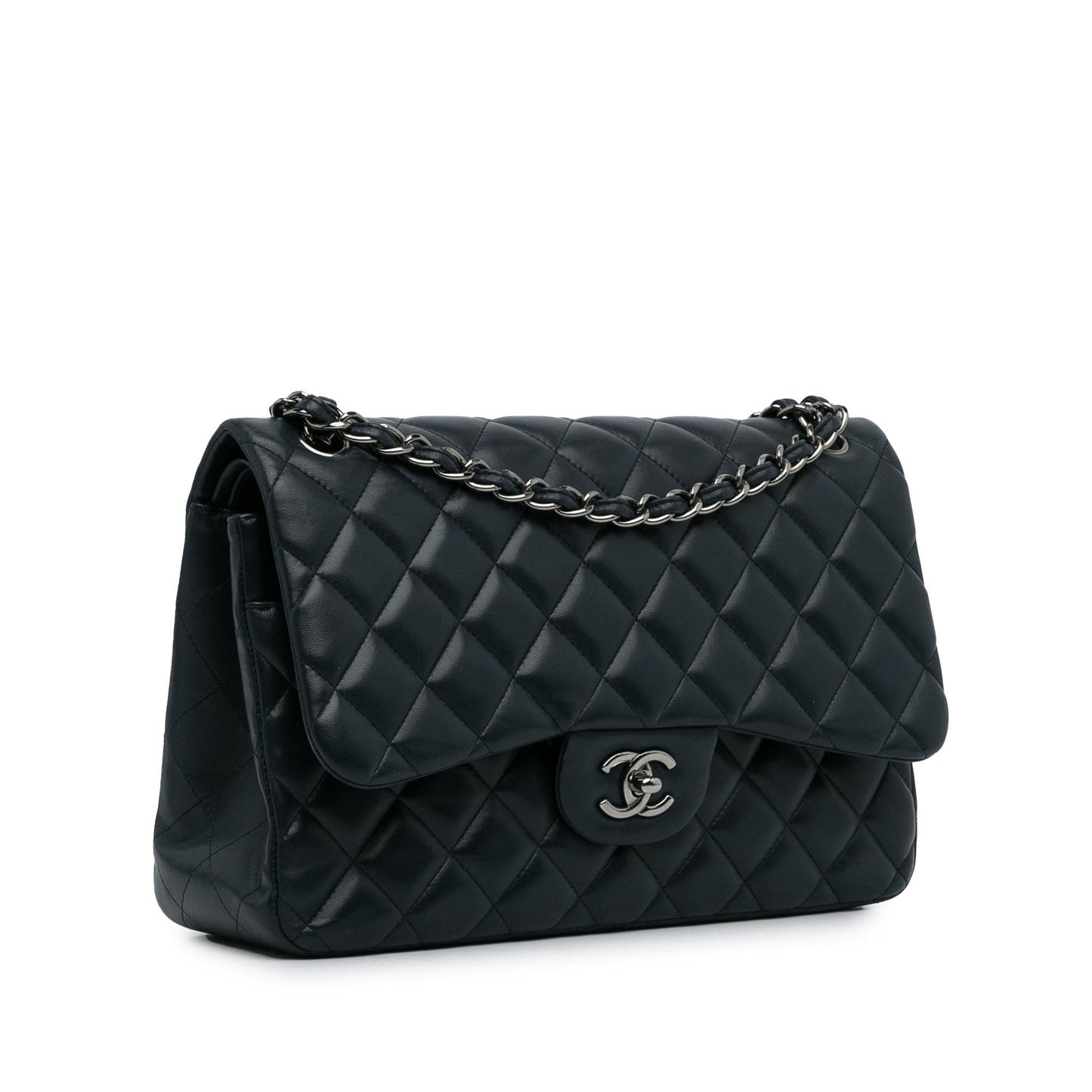 Chanel Jumbo Classic Lambskin Double Flap (SHG-BuJDKE)