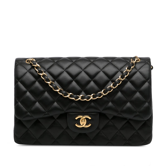 Chanel Jumbo Classic Lambskin Double Flap (SHG-9p8KiG)