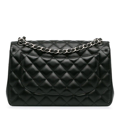 Chanel Jumbo Classic Lambskin Double Flap (SHG-WX0kkI)