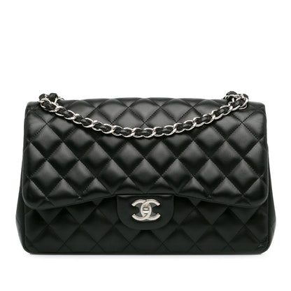 Chanel Jumbo Classic Lambskin Double Flap (SHG-WX0kkI)