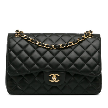 Chanel Jumbo Classic Lambskin Double Flap (SHG-DIrJtq)