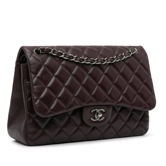 Chanel Jumbo Classic Lambskin Double Flap (SHG-rIFMOP)