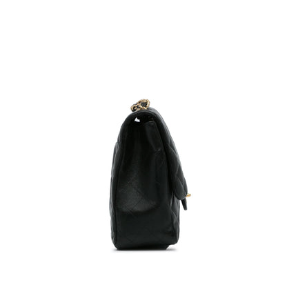 Chanel Jumbo Classic Lambskin Single Flap Bag (SHG-9yqInb)