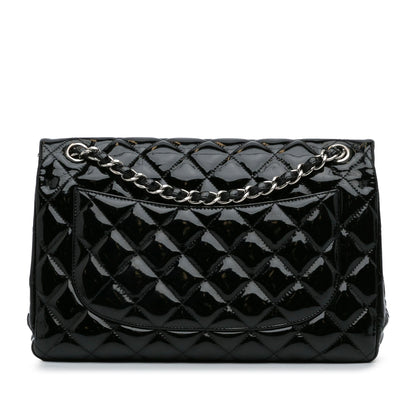 Chanel Jumbo Classic Patent Double Flap (SHG-88VGAj)