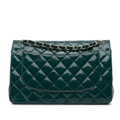 Chanel Jumbo Classic Patent Double Flap (SHG-A8oS33)