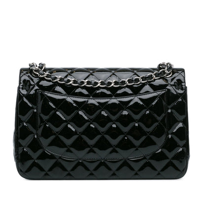 Chanel Jumbo Classic Patent Double Flap (SHG-OHbgvl)